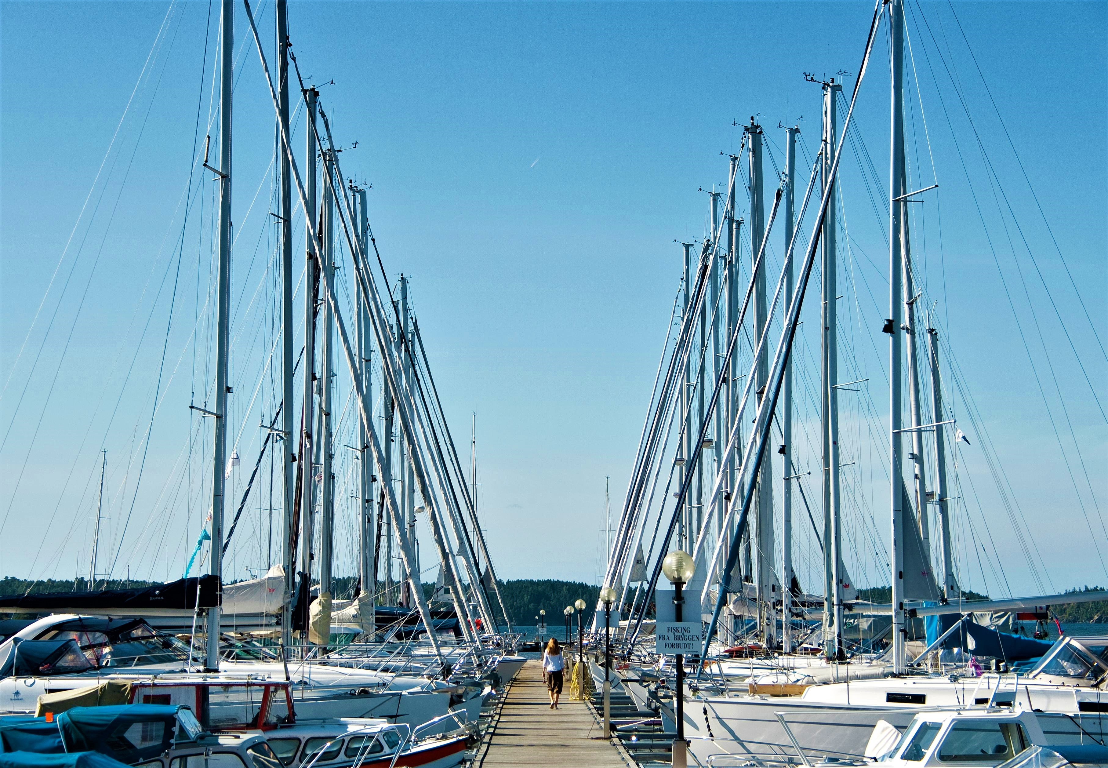 sailboat dock